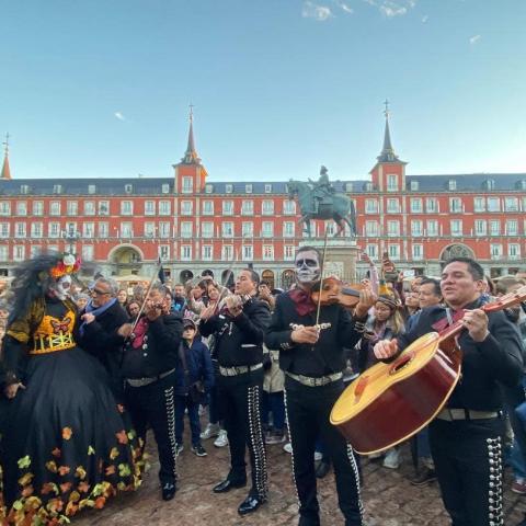 Aguascalientes, invitado en las fiestas del Día de Muertos en Madrid