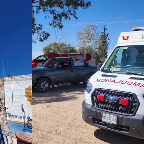 Estaba laborando en el transformador de un poste de la CFE en el Municipio de El Llano