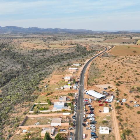 Carretera en Asientos 