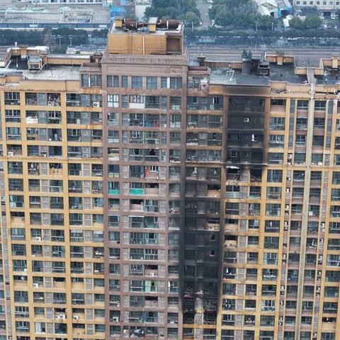 Otro incendio en un edificio residencial, ahora en China