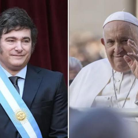 MILEI Y EL PAPA FRANCISCO