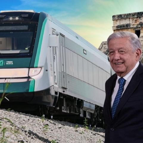 AMLO dará gira nacional para supervisar obras del Tren Maya, en la veda electoral