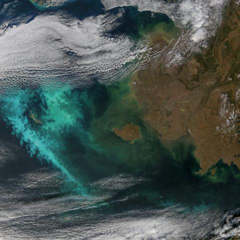 Los océanos están cambiando de color y son cada vez menos azules