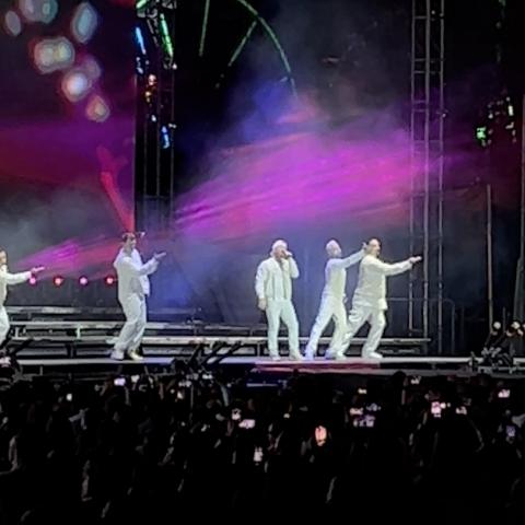 Los Backstreet Boys cautivaron a sus fans en la Feria de León