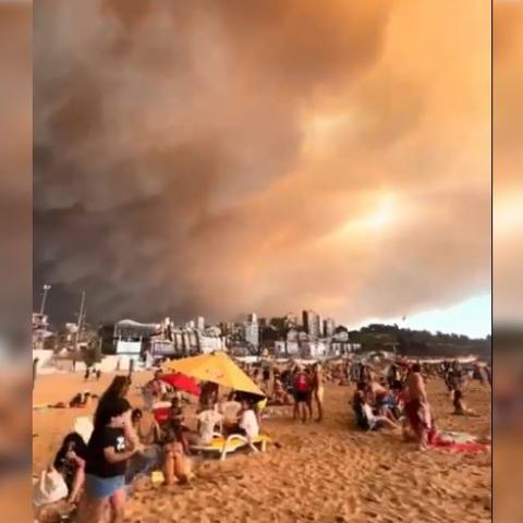 Incendios en Chile 