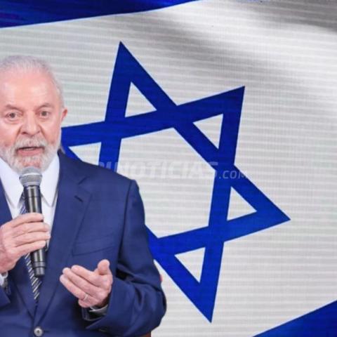 Por "antisemita", Israel nombra persona non grata a Lula da Silva