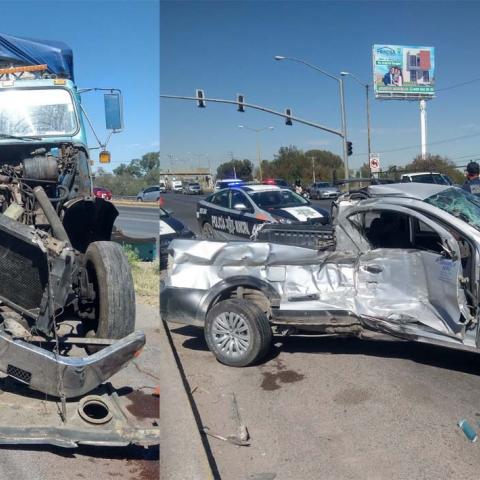 Todavía con vida fue llevado al Hospital Hidalgo en donde apenas unos minutos después, lamentablemente falleció