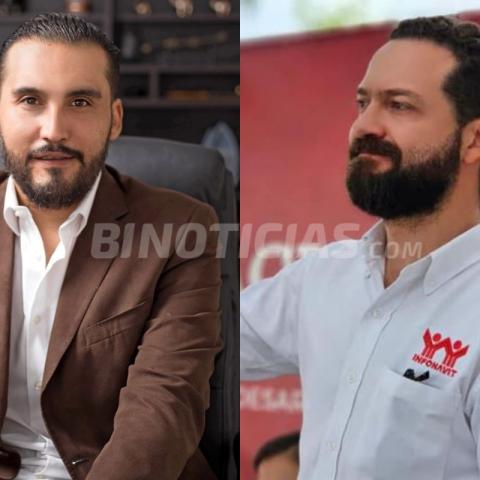 Aldo Ruiz y Sergio González Serna, precandidatos de Morena a diputados federales por Aguascalientes 