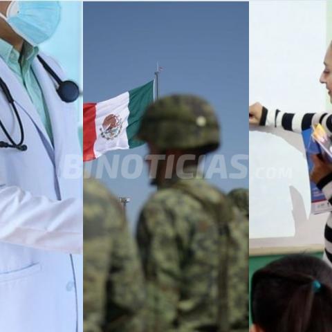 Otra reforma de AMLO: salario mínimo para maestros, soldados y médicos