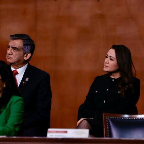 "Nosotros no abrazamos a los criminales", advierte la gobernadora Tere Jiménez