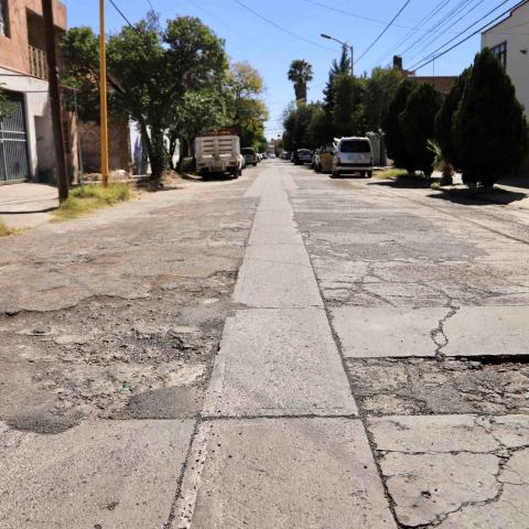 Inicia rehabilitación en las calles 20 de Noviembre y Francisco Villa; habrá cierres viales
