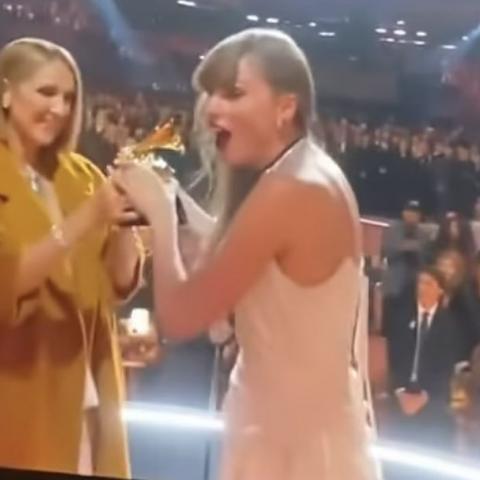 ¿Taylor Swift ignoró a Céline Dion en los Grammys 2024? Esto es lo que se vio