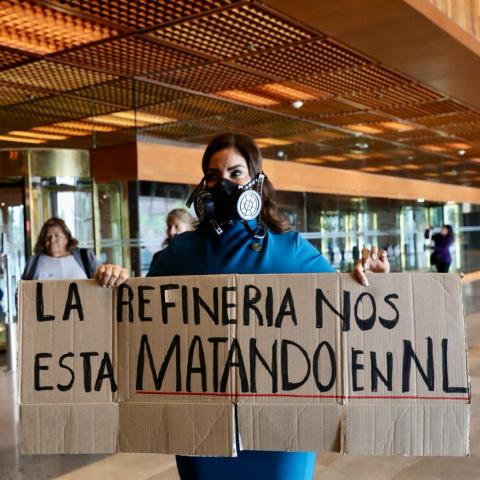 Diputada exige clausurar la refinería de Cadereyta; provoca el 65% de contaminación en Monterrey