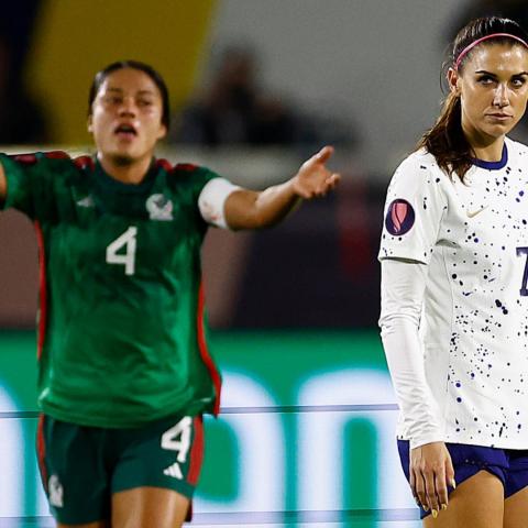 Alex Morgan reconoce que el futbol mexicano femenil ha crecido, tras derrota en Copa Oro W