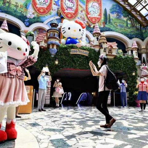 Cierre temporal del parque temático Hello Kitty en Tokio por amenaza terrorista