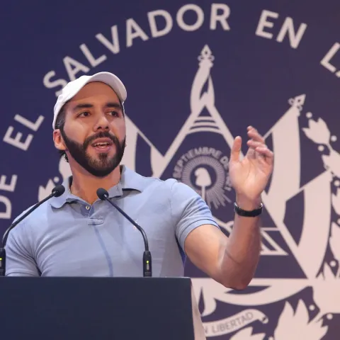 Nayib Bukele se declara ganador de las elecciones en El Salvador