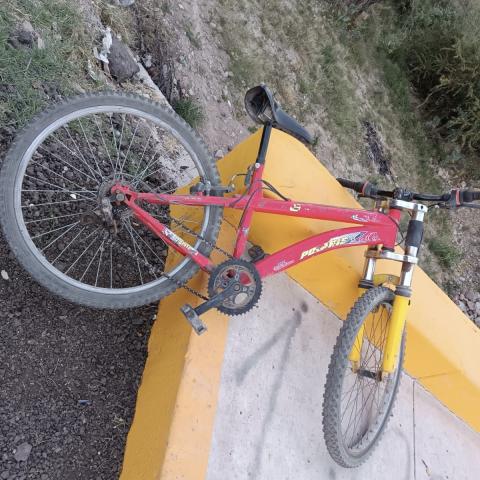 Ciclista muerto 