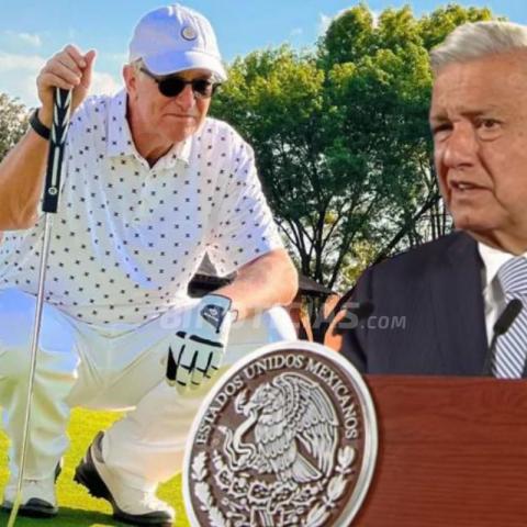 Ricardo Salinas y AMLO discuten por un campo de golf