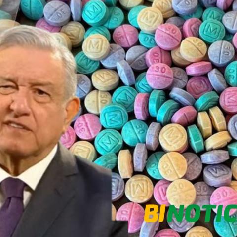 López Obrador reconoce que sí se produce fentanilo en México