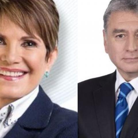 Adriana Pérez Cañedo y Alejandro Cacho 