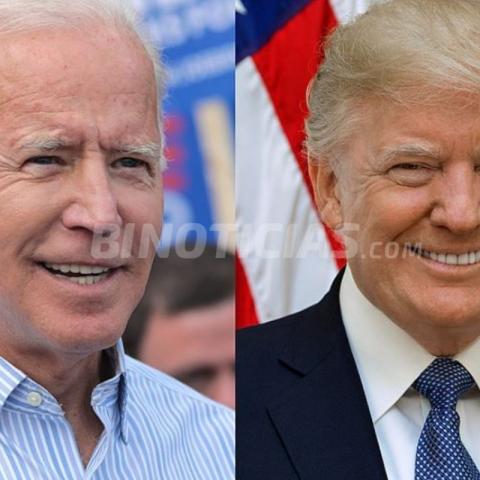 Biden y Trump 