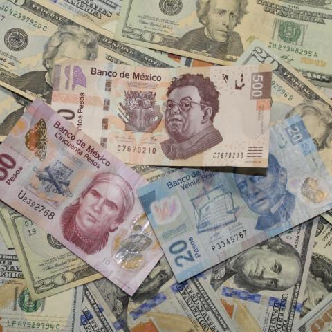 Dólares y pesos 