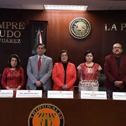 Claudia Dinorah Velázquez, nueva presidenta de Tribunal Agrario