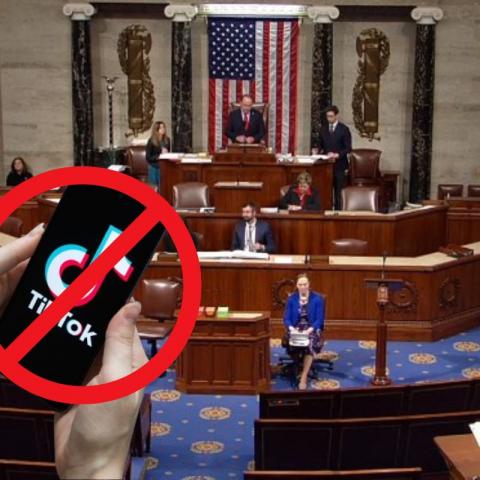 La votación a favor de la ley daría seis meses a ByteDance para desvincularse de la App. Falta aprobarse en el Senado.