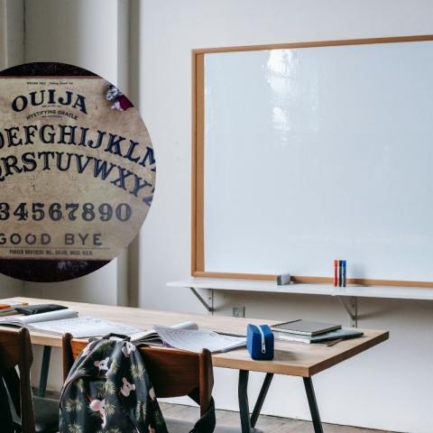 Niños se desmayan tras jugar con la Ouija en el receso, en Puebla