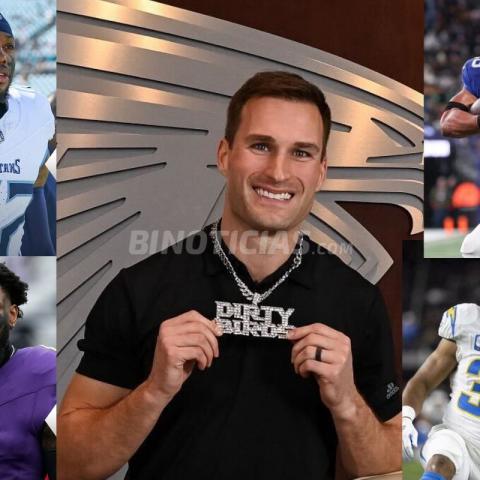 Jugadores, como Kirk Cousins, Derrick Henry, Patrick Queen, y Saquon Barkley, ya tienen nuevo equipo.