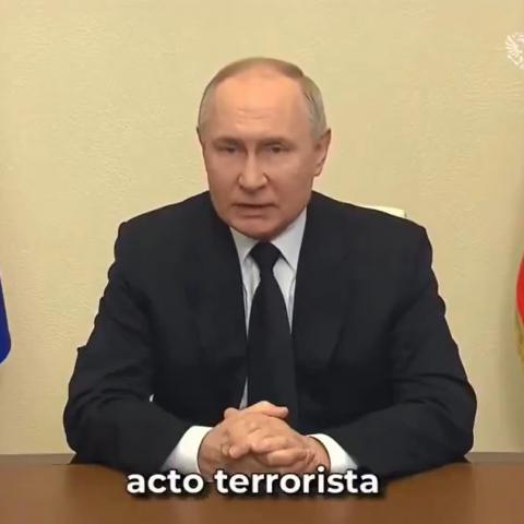 "Les espera el castigo", advierte Putin tras ataque terrorista que dejó 115 muertos