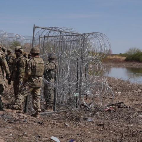 Guardia Nacional en frontera 