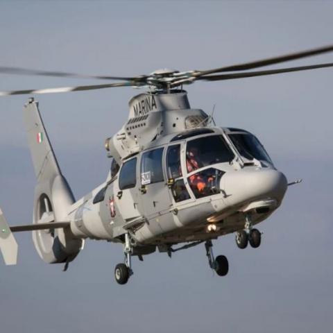 Se desploma helicóptero de Marina en el mar; saldo de tres muertos