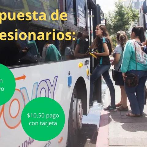 Subir 2 pesos el pasaje de urbanos, la propuesta de los concesionarios