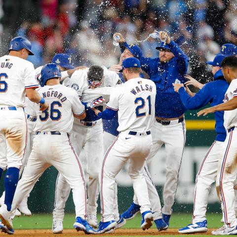 RANGERS VS CUBS