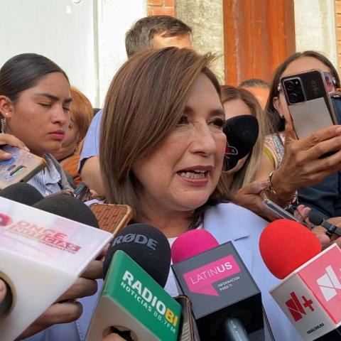 Xóchitl Gálvez en Aguascalientes