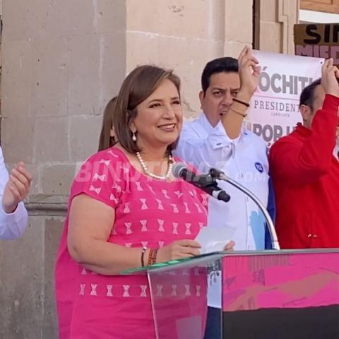 Campaña presidencial de Xóchitl Gálvez en Aguascalientes