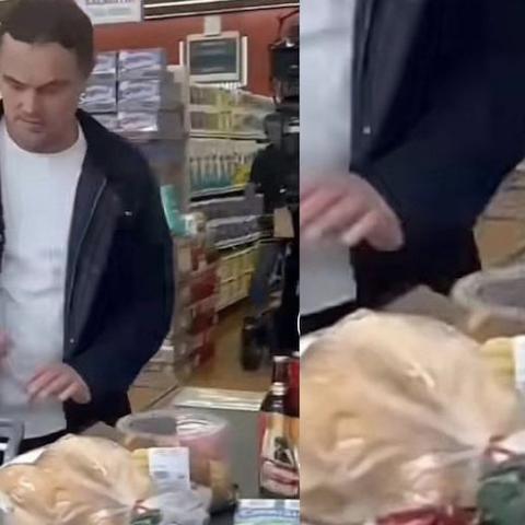 Leonardo DiCaprio es captado en un supermercado de productos mexicanos