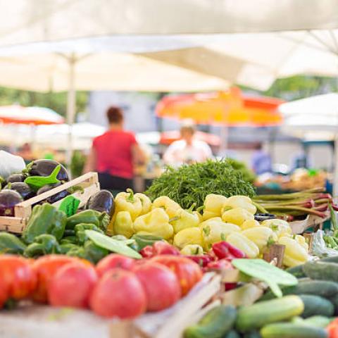 La venta más fuerte en el Agropecuario son las verduras aunque la sequía ya comienza a afectar