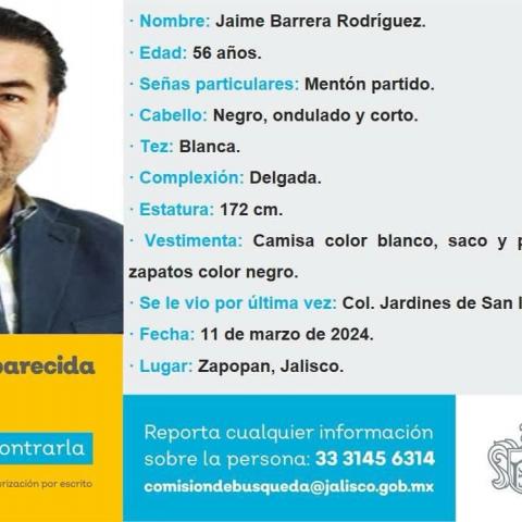 El periodista Jaime Barrera fue privado de la libertad: Fiscalía de Jalisco 