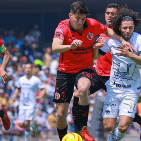 Pumas 3-3 Tijuana