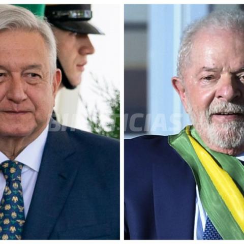 AMLO y Luiz Inácio Lula da Silva 