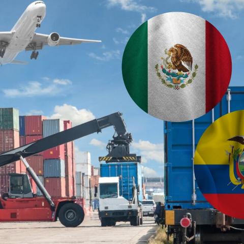 ¿Cómo es la relación comercial entre México y Ecuador?