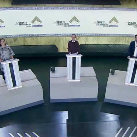 Las tres candidaturas se declaran ganadoras del segundo debate