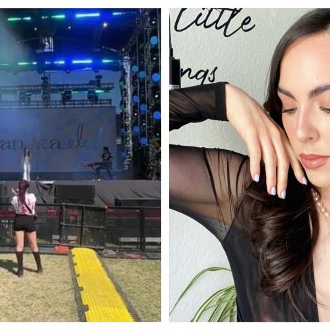 Ella es Andrea Ele, la artista del Festival Pa’l Norte que no tuvo asistentes a su show