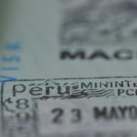 Visa de Perú 
