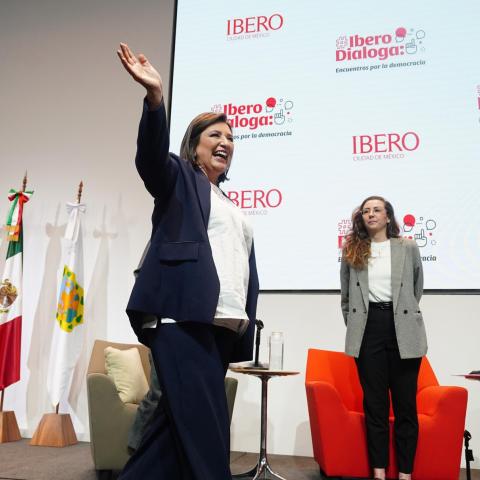 Xóchitl Gálvez en la Ibero 