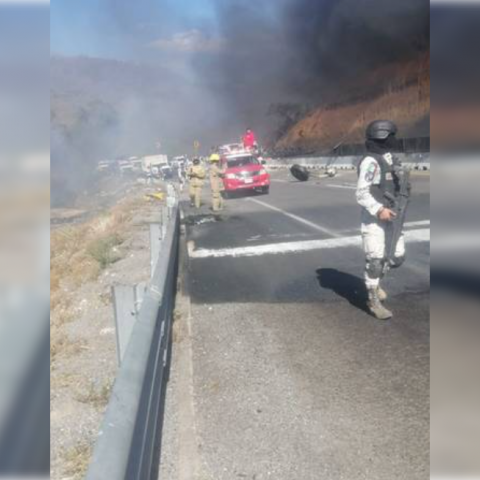 Zona del accidente