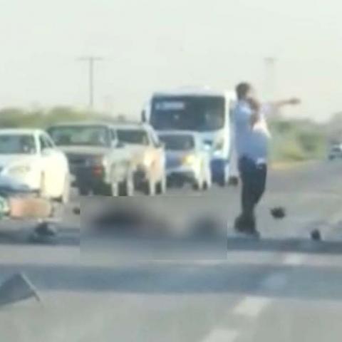 Sucedió en la carretera 25 federal que conduce de Aguascalientes a Loreto a la altura de Asientos