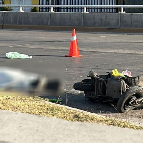 El fatal choque ocurrió en Av Aguascalientes frente a la tienda Suburbia